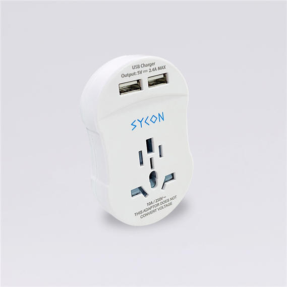 JW-4U Multi-function conversion plug with USB mobile computer USB charging adapter