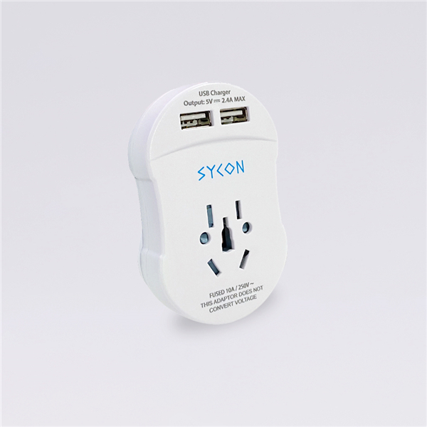 JW-AU Multi-function conversion plug with USB portable conversion plug for international business trips