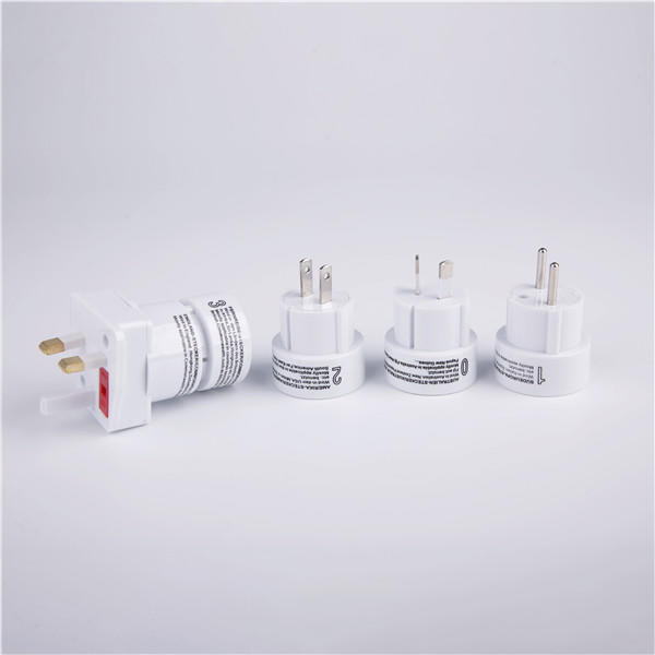 Analysis on the fire protection function of white two-pin power conversion plug