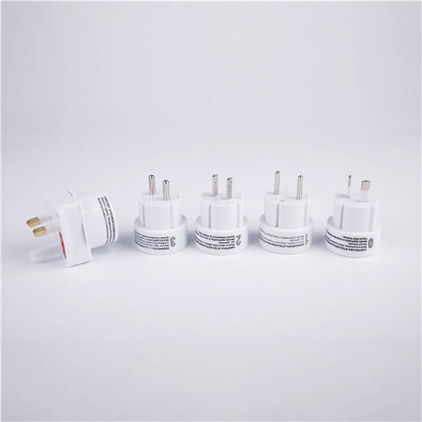 ZC11 Adapter sets white two-pin power conversion plug